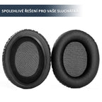 Náhradní ušní polštářky pro HyperX Cloud – Koženka s paměťovou pěnou (Cloud Core, Cloud II, Cloud III, Stinger, Flight, Alpha)