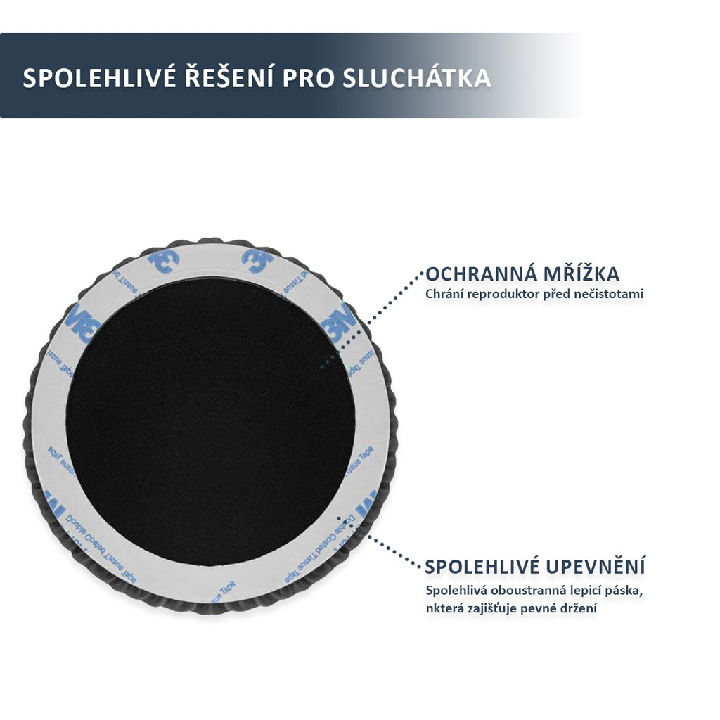 Náhradní ušní polštářky pro SteelSeries Siberia V1, V2, V3 – Proteinová kůže s paměťovou pěnou (Siberia V3 Prism)