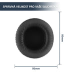 Náhradní ušní polštářky pro SteelSeries Siberia V1, V2, V3 – Proteinová kůže s paměťovou pěnou (Siberia V3 Prism)