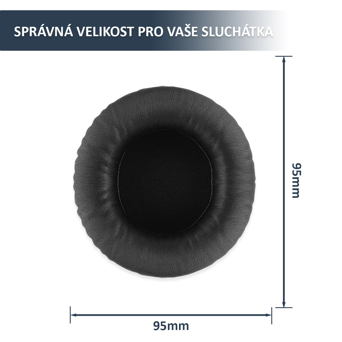 Náhradní ušní polštářky pro SteelSeries Siberia V1, V2, V3 – Proteinová kůže s paměťovou pěnou (Siberia V3 Prism)
