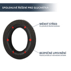 Náhradní ušní polštářky pro HyperX Cloud Revolver & Revolver S – Proteinová kůže s paměťovou pěnou