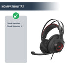 Náhradní ušní polštářky pro HyperX Cloud Revolver & Revolver S – Proteinová kůže s paměťovou pěnou