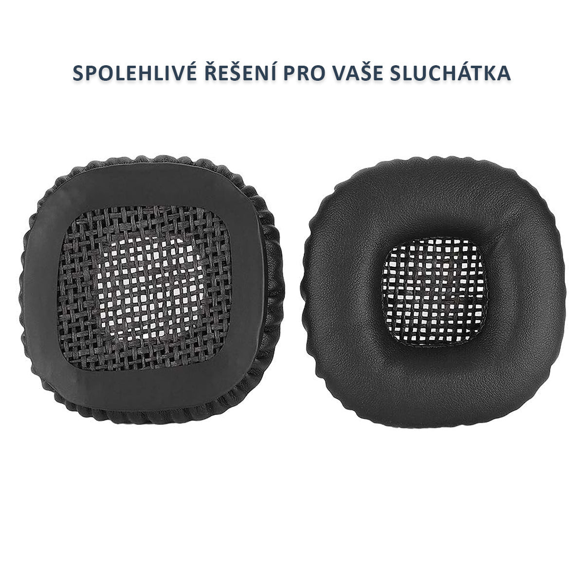 Náhradní ušní polštářky pro Marshall Major I & II – Proteinová kůže s paměťovou pěnou (Major 1, Major 2) Doplňkový obrázek produktu