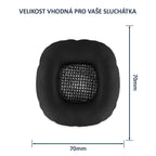 Náhradní ušní polštářky pro Marshall Major I & II – Proteinová kůže s paměťovou pěnou (Major 1, Major 2)