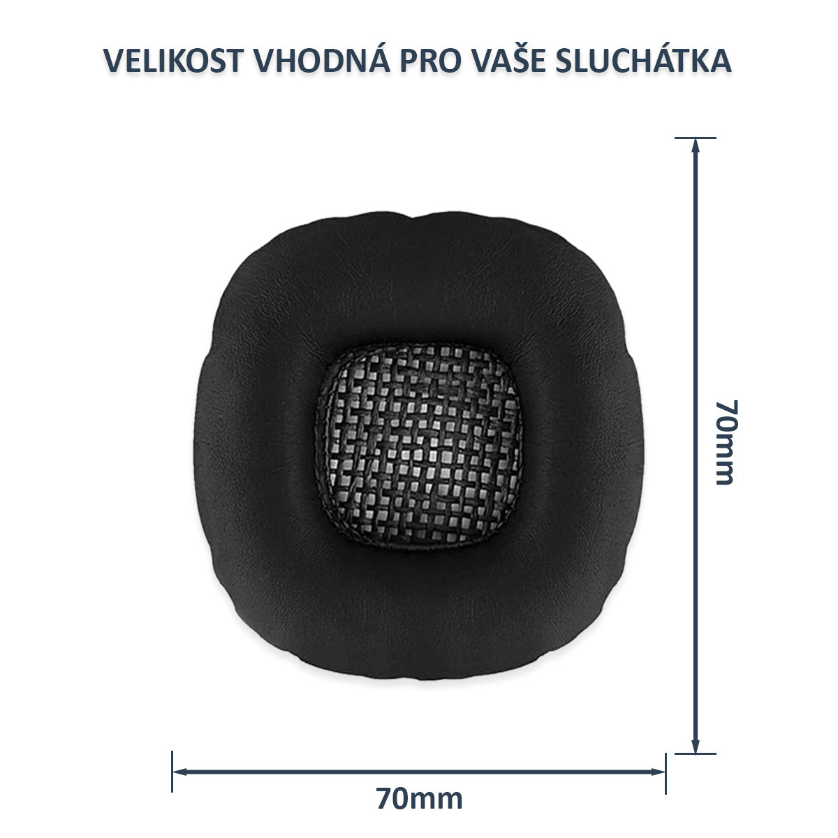 Náhradní ušní polštářky pro Marshall Major I & II – Proteinová kůže s paměťovou pěnou (Major 1, Major 2)