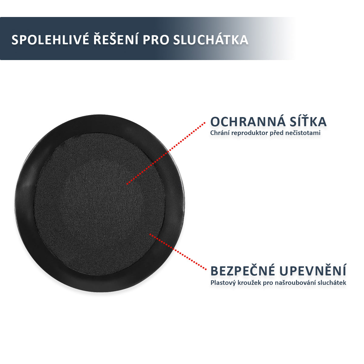 Náhradní ušní polštářky pro Razer Kraken 7.1 V1 – Proteinová kůže s paměťovou pěnou (Kraken 2014, Pro V1, Forged) Doplňkový obrázek produktu