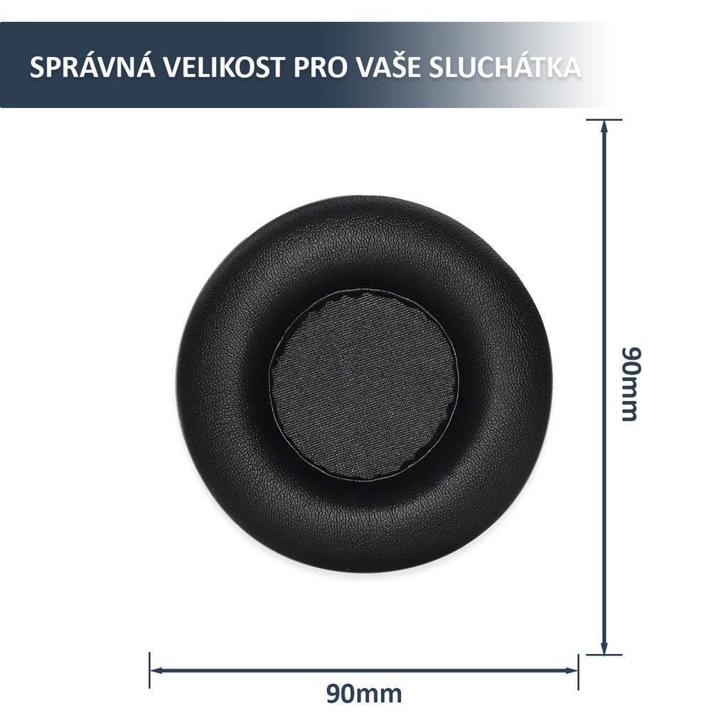 Náhradní ušní polštářky pro Razer Kraken 7.1 V1 – Proteinová kůže s paměťovou pěnou (Kraken 2014, Pro V1, Forged)