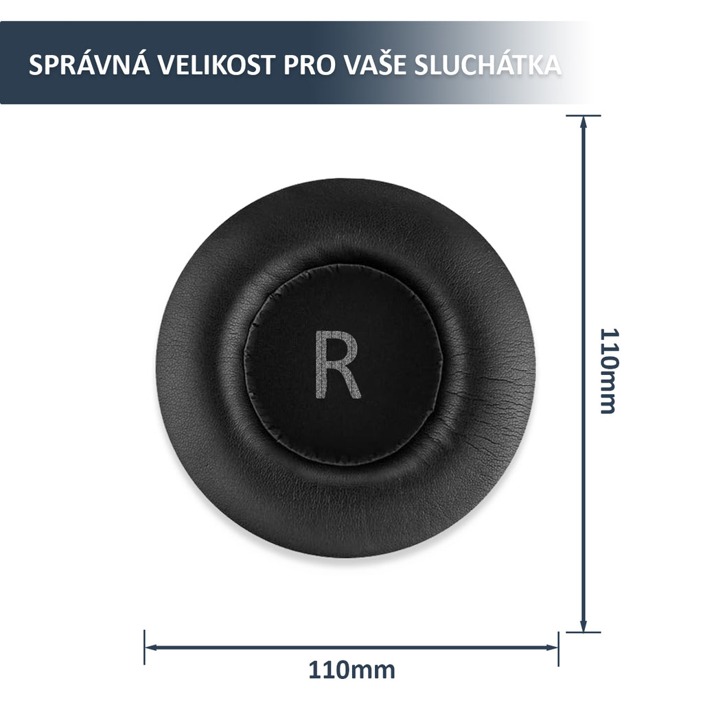 Náhradní ušní polštářky pro AKG K550, K551, K552, K553 – Proteinová kůže s paměťovou pěnou (K240, K271, K272)