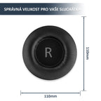 Náhradní ušní polštářky pro AKG K550, K551, K552, K553 – Proteinová kůže s paměťovou pěnou (K240, K271, K272)