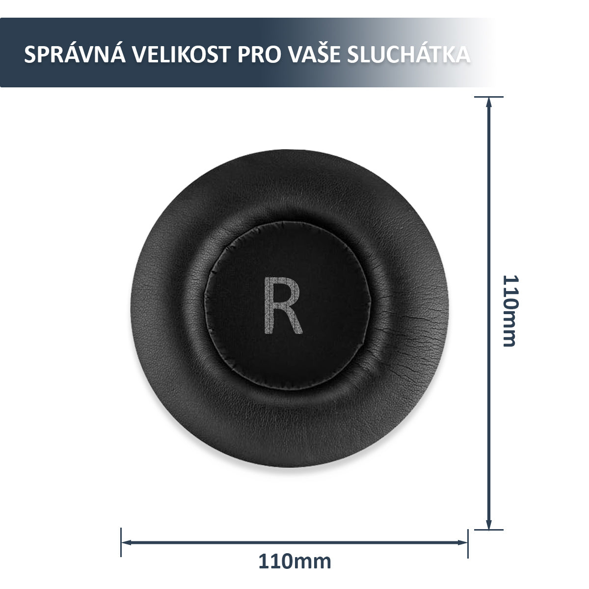 Náhradní ušní polštářky pro AKG K550, K551, K552, K553 – Proteinová kůže s paměťovou pěnou (K240, K271, K272)