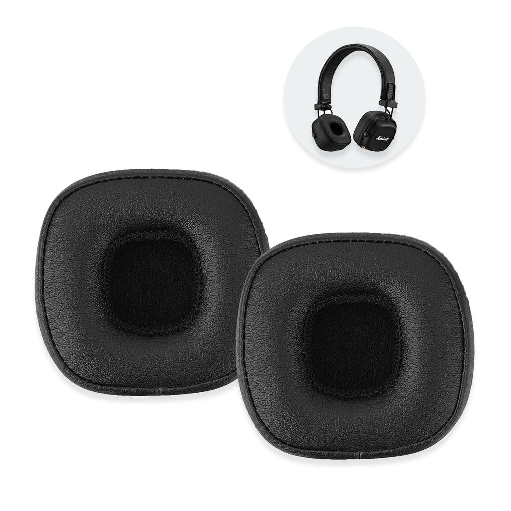 Náhradní náušníky pro Marshall Major IV – Proteinová kůže s paměťovou pěnou (Major 4, Major IV Bluetooth)