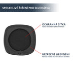 Náhradní náušníky pro Marshall Major IV – Proteinová kůže s paměťovou pěnou (Major 4, Major IV Bluetooth)