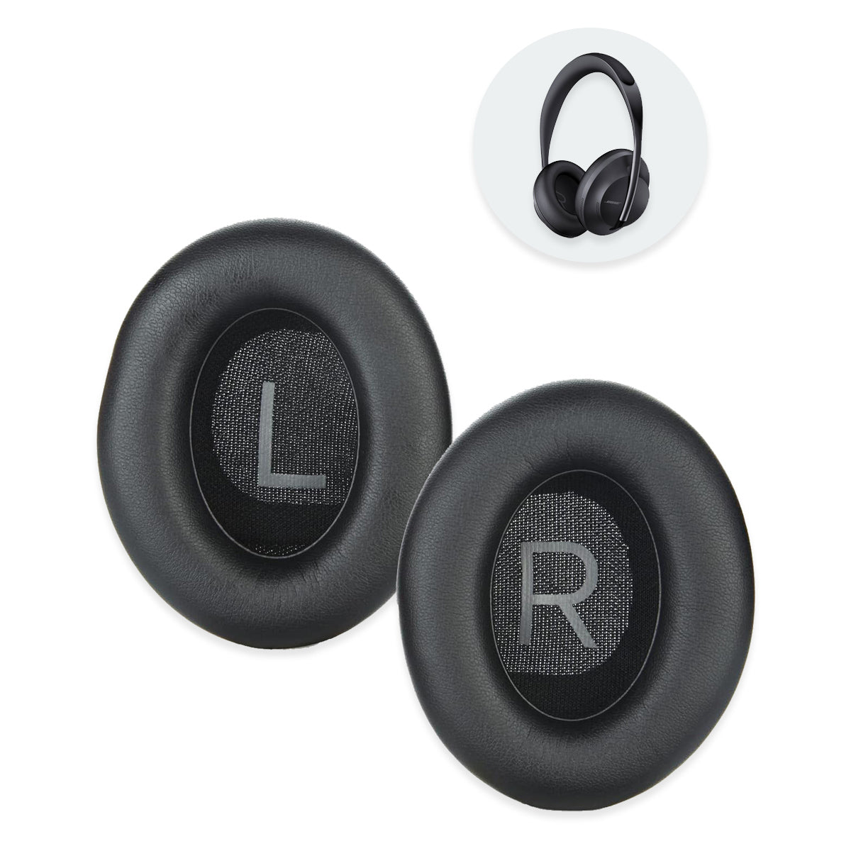 Náhradní náušníky pro Bose Noise Cancelling 700 (NC700) – Proteinová kůže s paměťovou pěnou (Headphones 700 UC)