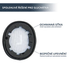 Náhradní náušníky pro JBL Tune 750BTNC, Tune 760NC, Tune 770NC – Proteinová kůže s paměťovou pěnou (700BT, 710BT, 720BT)