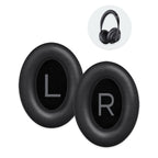 Náhradní náušníky pro Bose QuietComfort 45 (QC45) – Proteinová kůže s paměťovou pěnou (QuietComfort SE)
