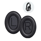 Náhradní náušníky pro Bose QC35 II – Proteinová kůže s paměťovou pěnou (QuietComfort 35, QC35)
