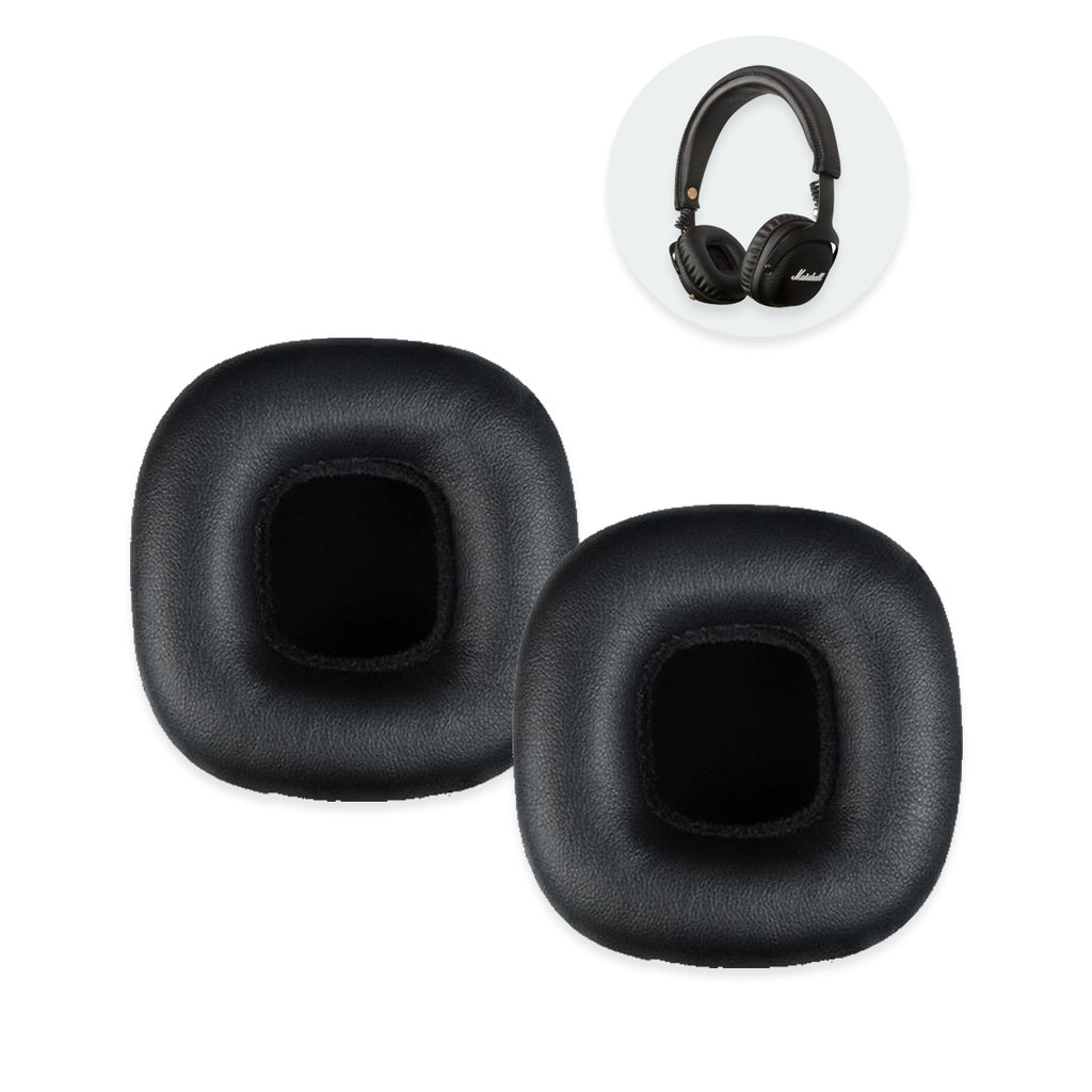 Náhradní náušníky pro Marshall Mid, Mid Bluetooth a Mid ANC – Proteinová kůže s paměťovou pěnou