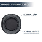 Náhradní náušníky pro Marshall Mid, Mid Bluetooth a Mid ANC – Proteinová kůže s paměťovou pěnou