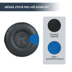 Náhradní náušníky pro JBL Tune 600BTNC, T660NC, T670NC – Proteinová kůže s paměťovou pěnou (T600BTNC)