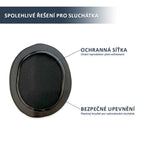 Náhradní náušníky pro Sony WH-CH700N, WH-CH710N, MDR-ZX770BN – Proteinová kůže s paměťovou pěnou (MDR-ZX780DC, MDR-10R)