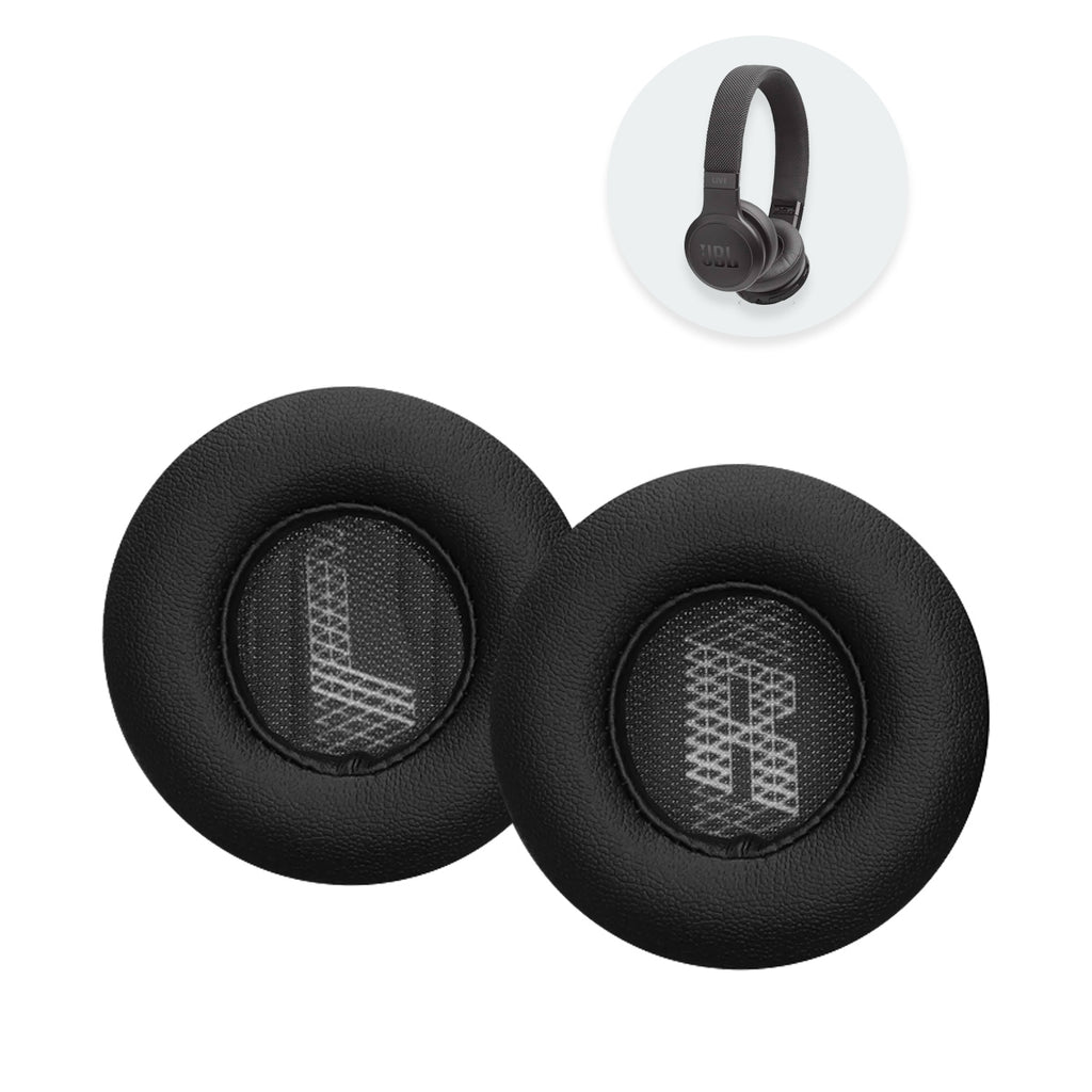 Náhradní náušníky pro JBL Live 400BT, Live 460NC – Proteinová kůže s paměťovou pěnou